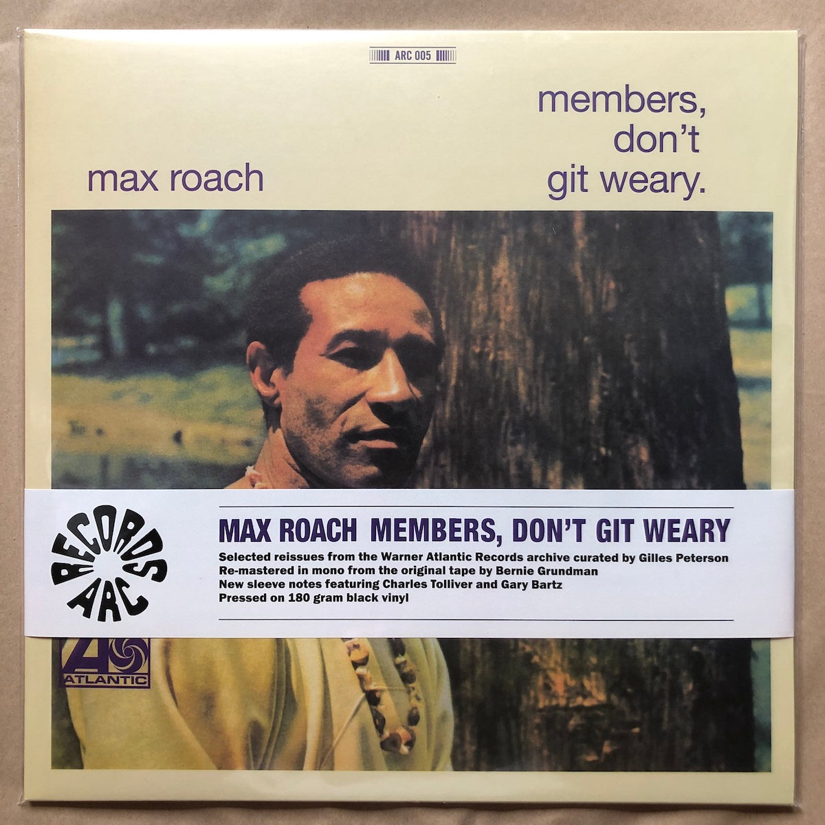 Max Roach - Members, Don't Git Weary: Vinyl LP – Limited Addition