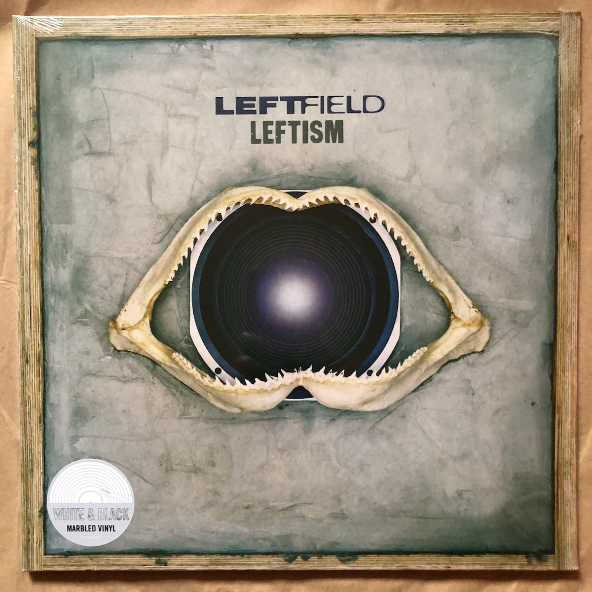 Leftfield - Leftism: White and Black Marbled Double Vinyl LP