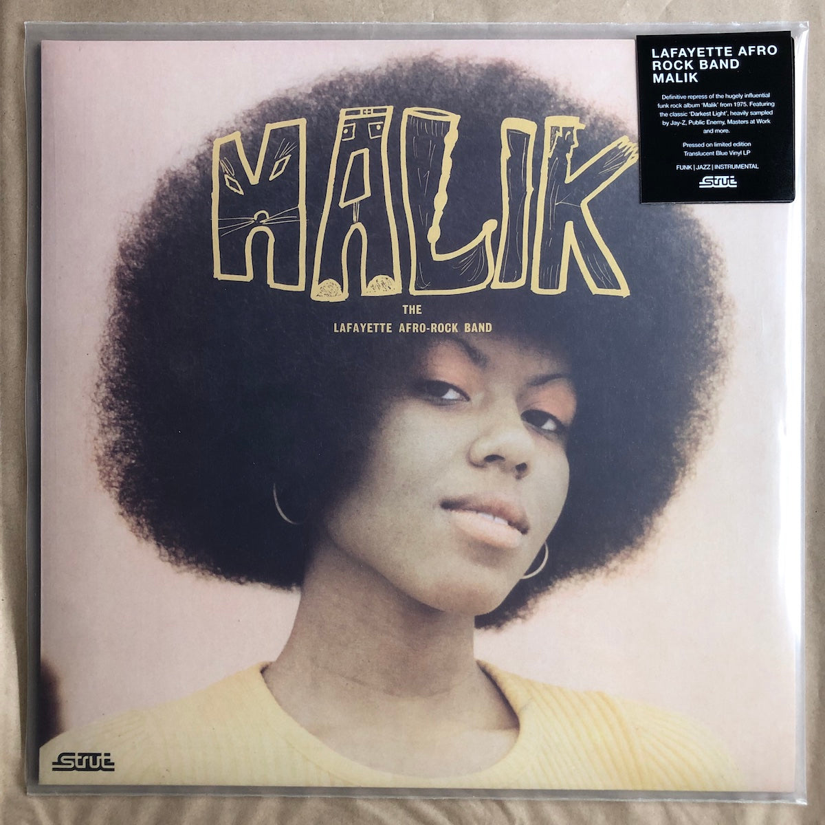 Lafayette Afro Rock Band - Malik: Transparent Blue Vinyl LP