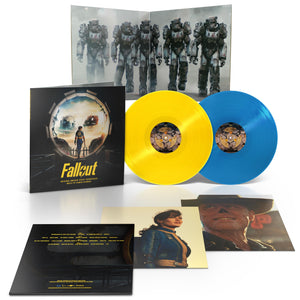 Fallout Original Amazon Series Soundtrack: Blue & Yellow Double Vinyl LP