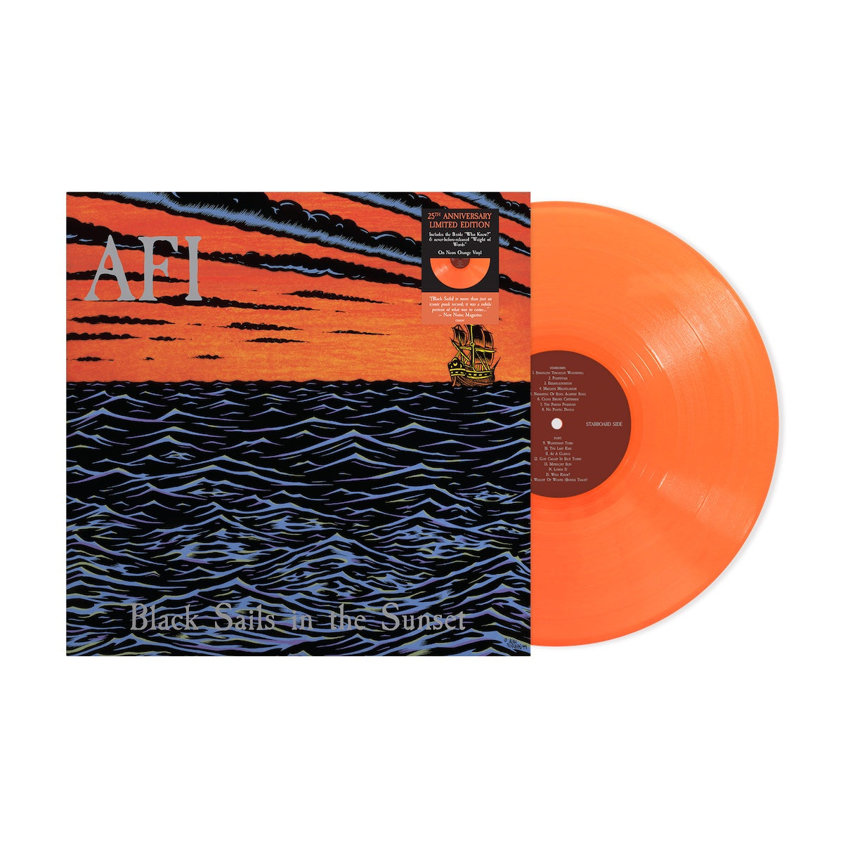 Black Sails In The Sunset (25th Anniversary Edition): Neon Orange Vinyl LP