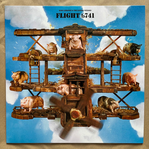 Flight b741: Recycled Black Wax Vinyl LP