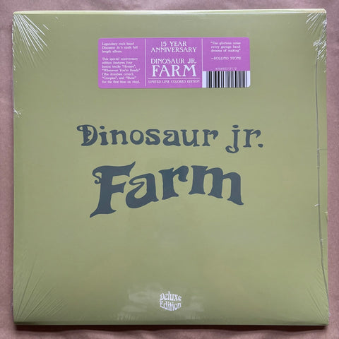 Farm: 15 Year Anniversary Edition Deluxe Edition Lime Green Double Vinyl LP