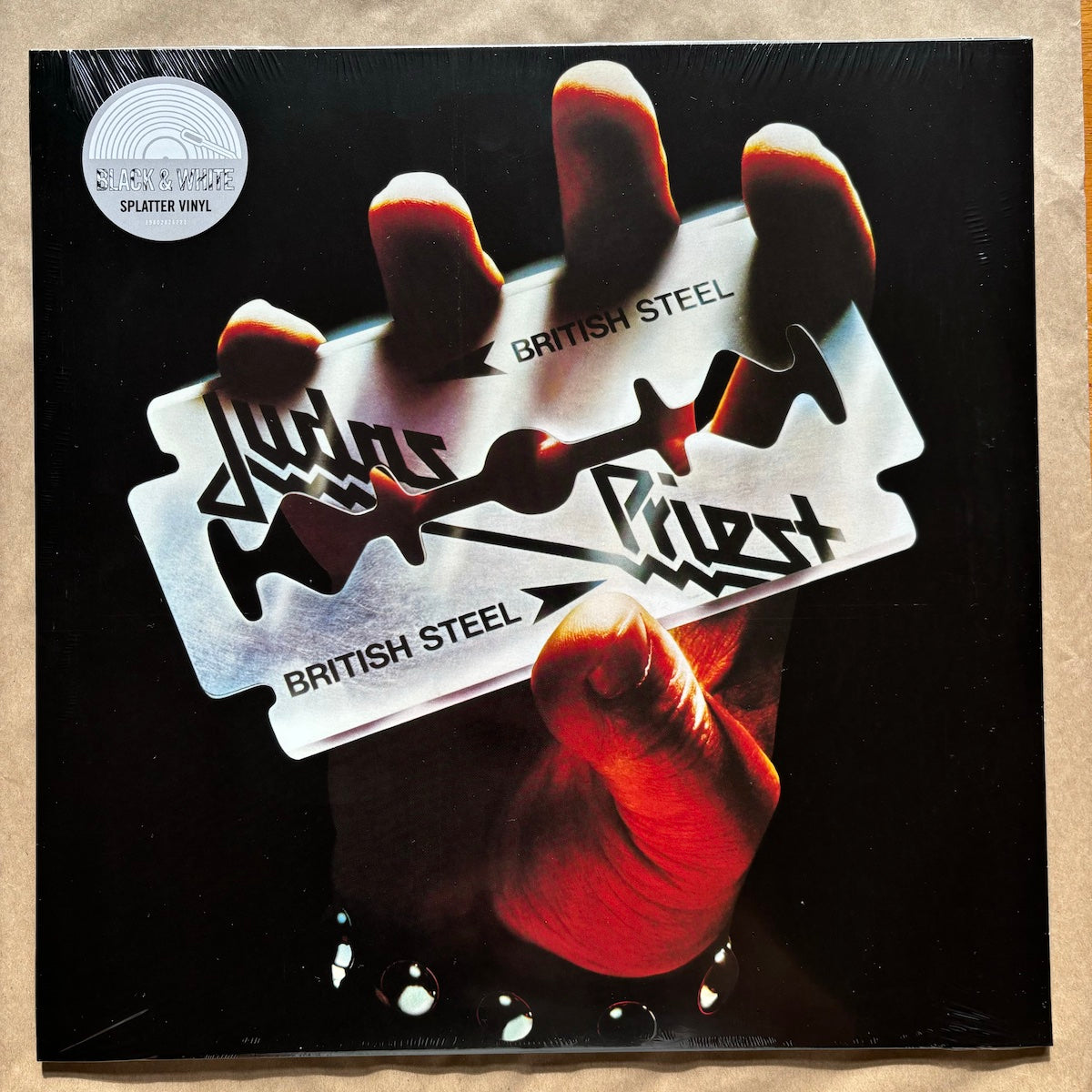 British Steel: Black & White Splatter Vinyl LP