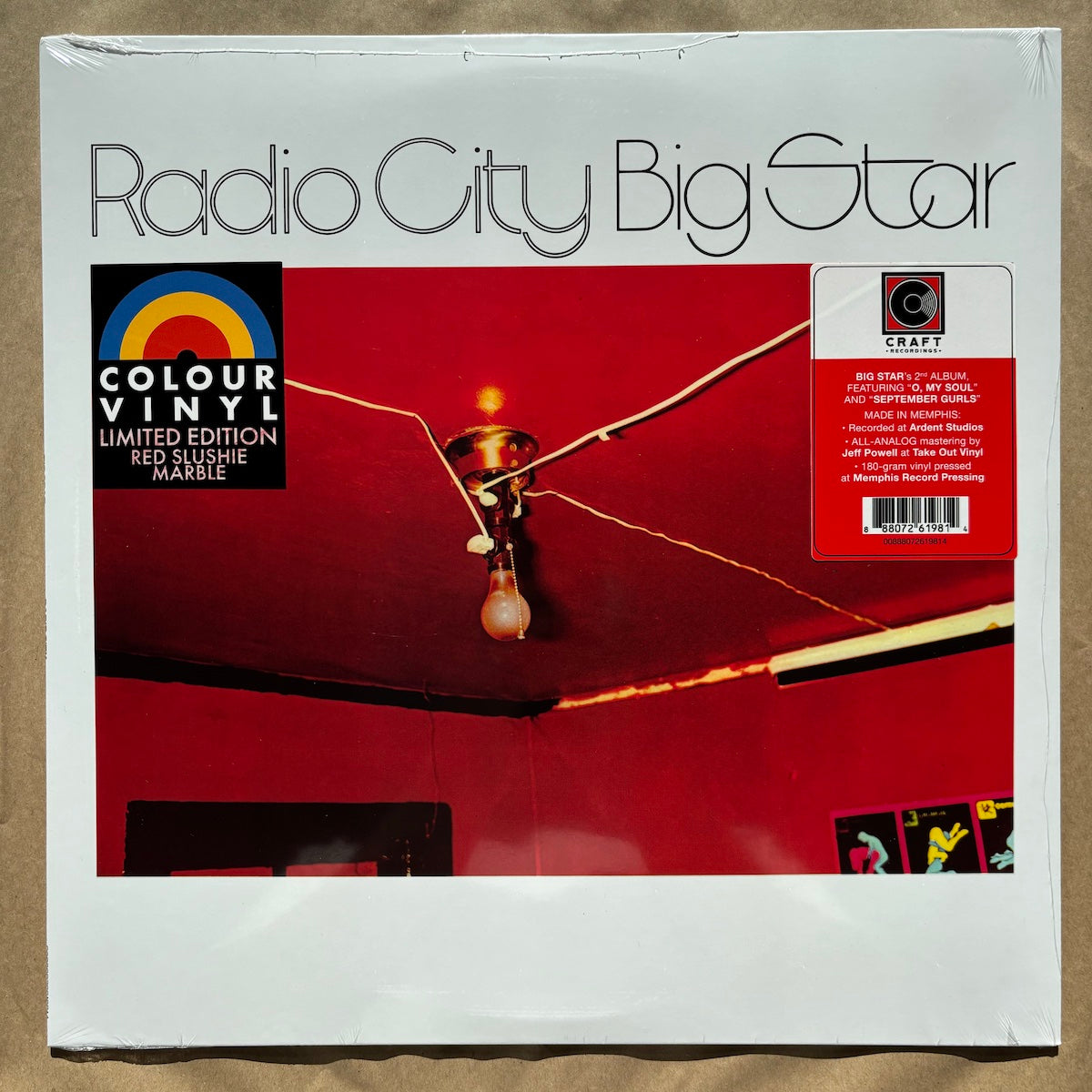 Radio City: Limited 'Slushie' Marble Red Vinyl LP