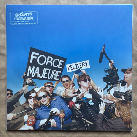 Force Majeure: Transparent Blue Vinyl LP