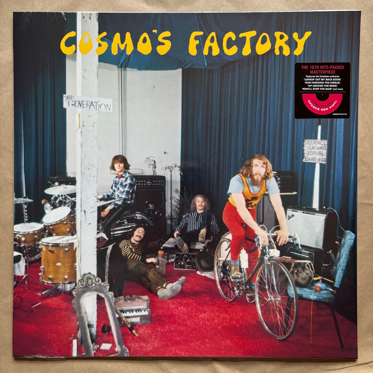 Cosmo's Factory: Opaque Apple Red Vinyl LP