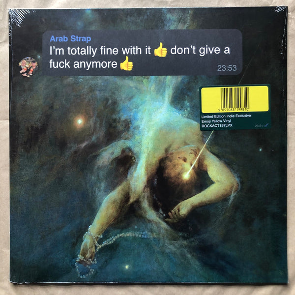 I'm totally fine with it 👍 don't give a fuck anymore 👍: Emoji Yellow Vinyl LP