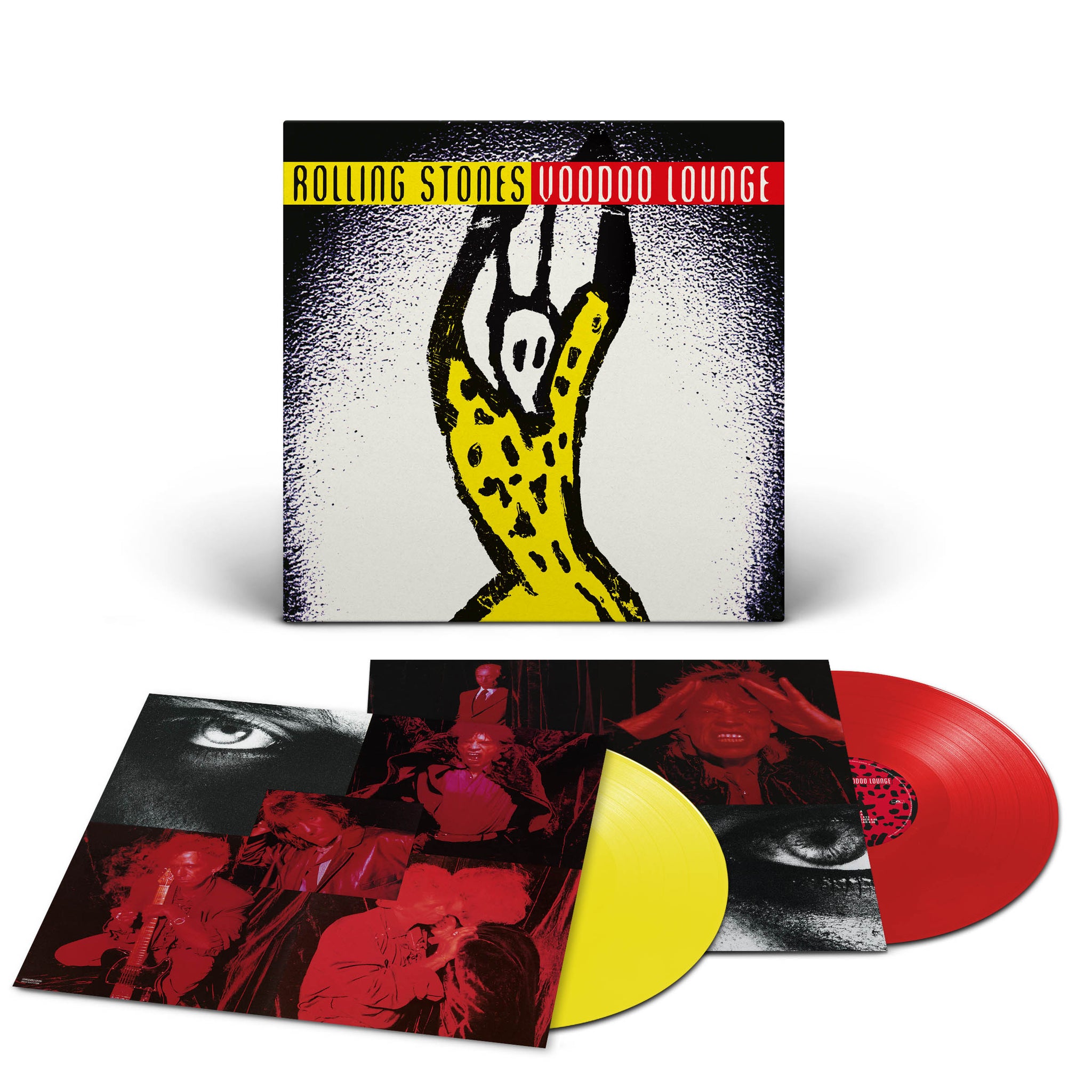 Voodoo Lounge: Red & Yellow Double Vinyl LP