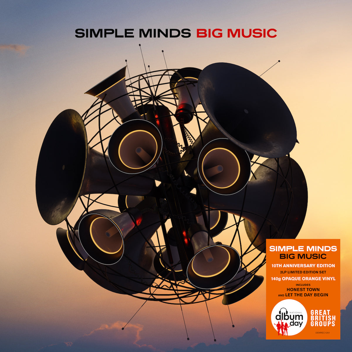 Big Music 10th Anniversary: Orange Double Vinyl LP