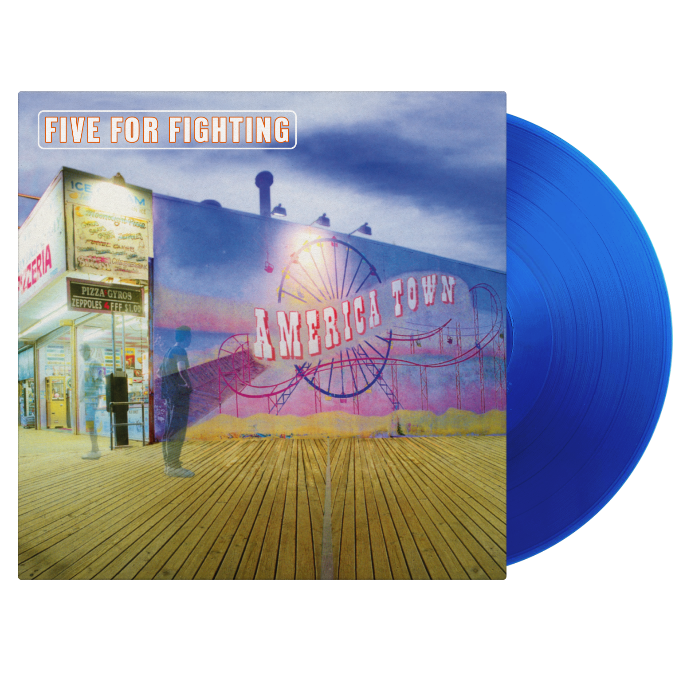 America Town: Translucent Blue Numbered Vinyl LP