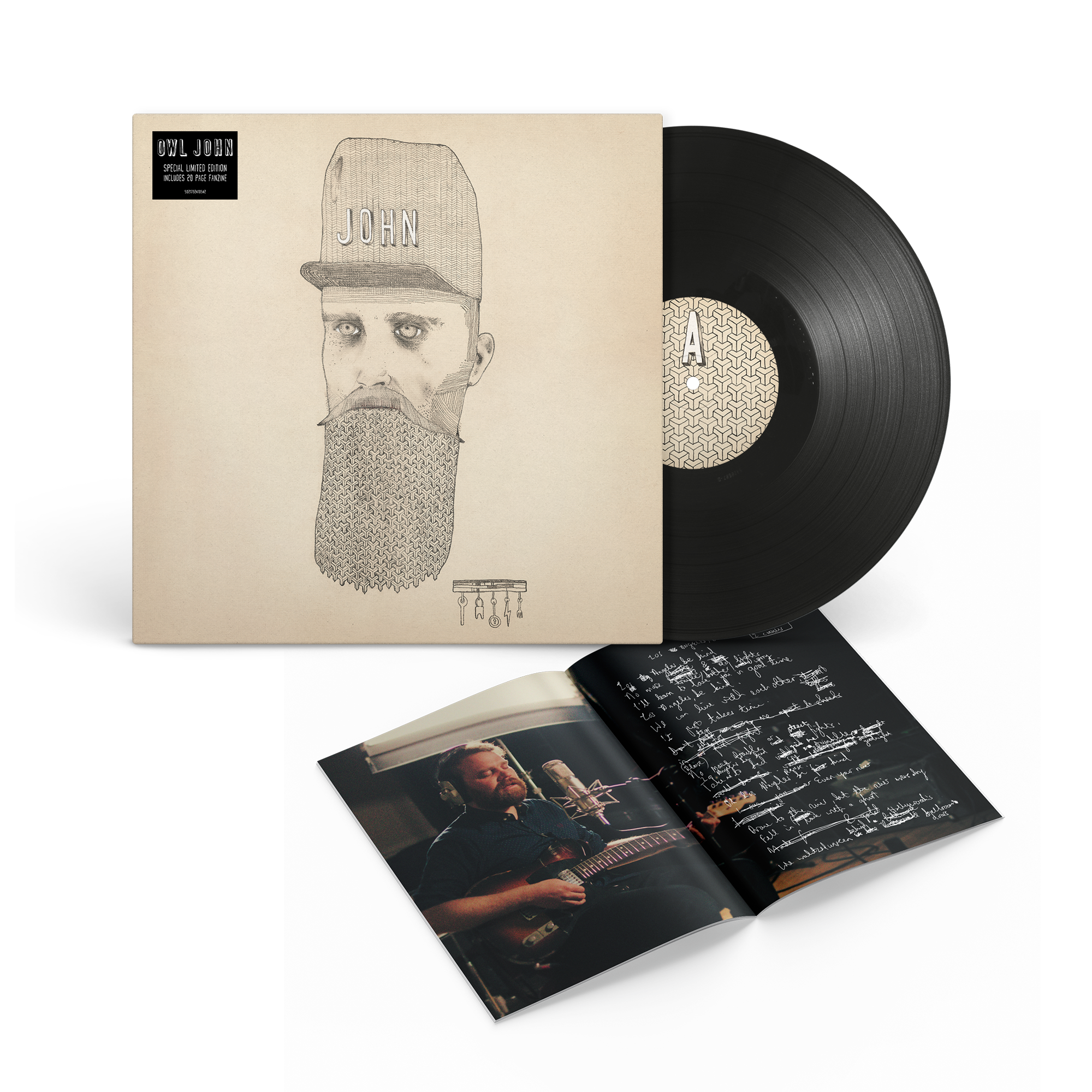 Owl John: Vinyl LP + Fanzine