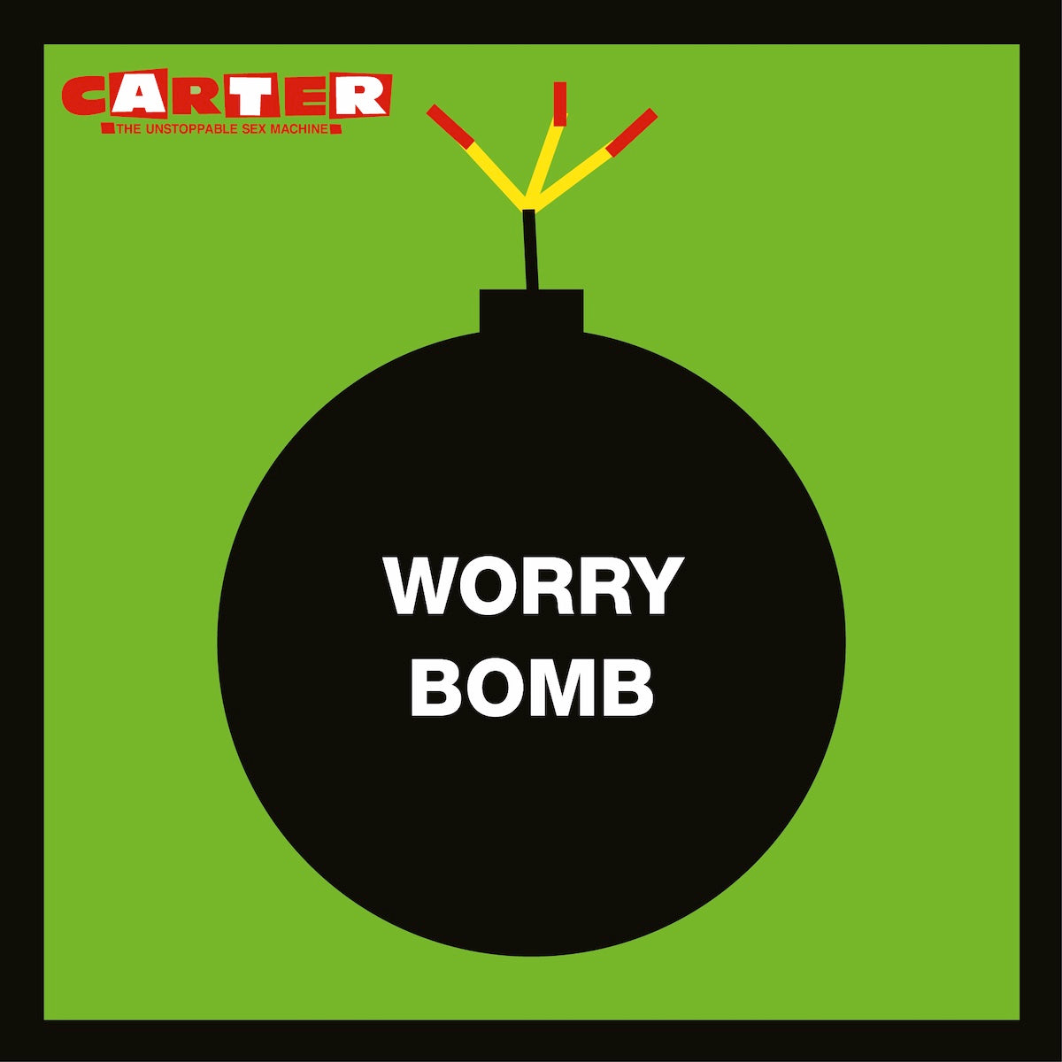 Worry Bomb [2025 Remaster]: Green & Black Vinyl LP