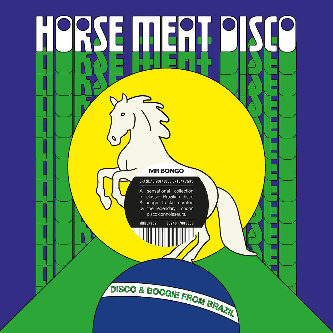 Horse Meat Disco Presents Disco & Boogie From Brazil Vol.1: Double Green Vinyl LP