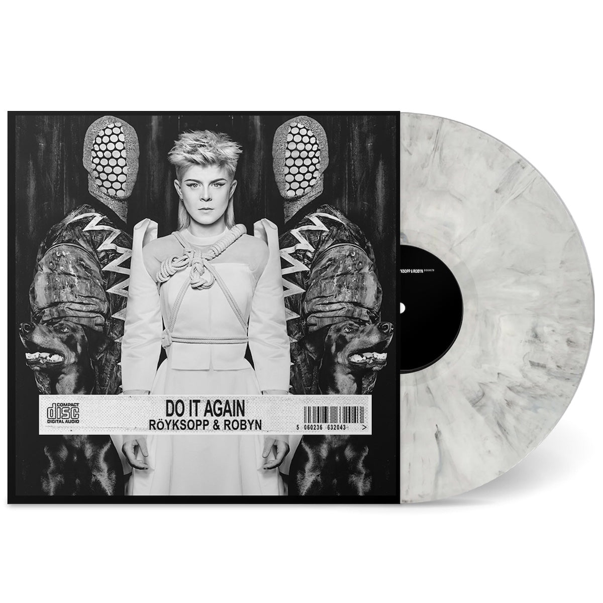 Royksopp & Robyn - Do It Again: White & Black Marbled Vinyl LP ...