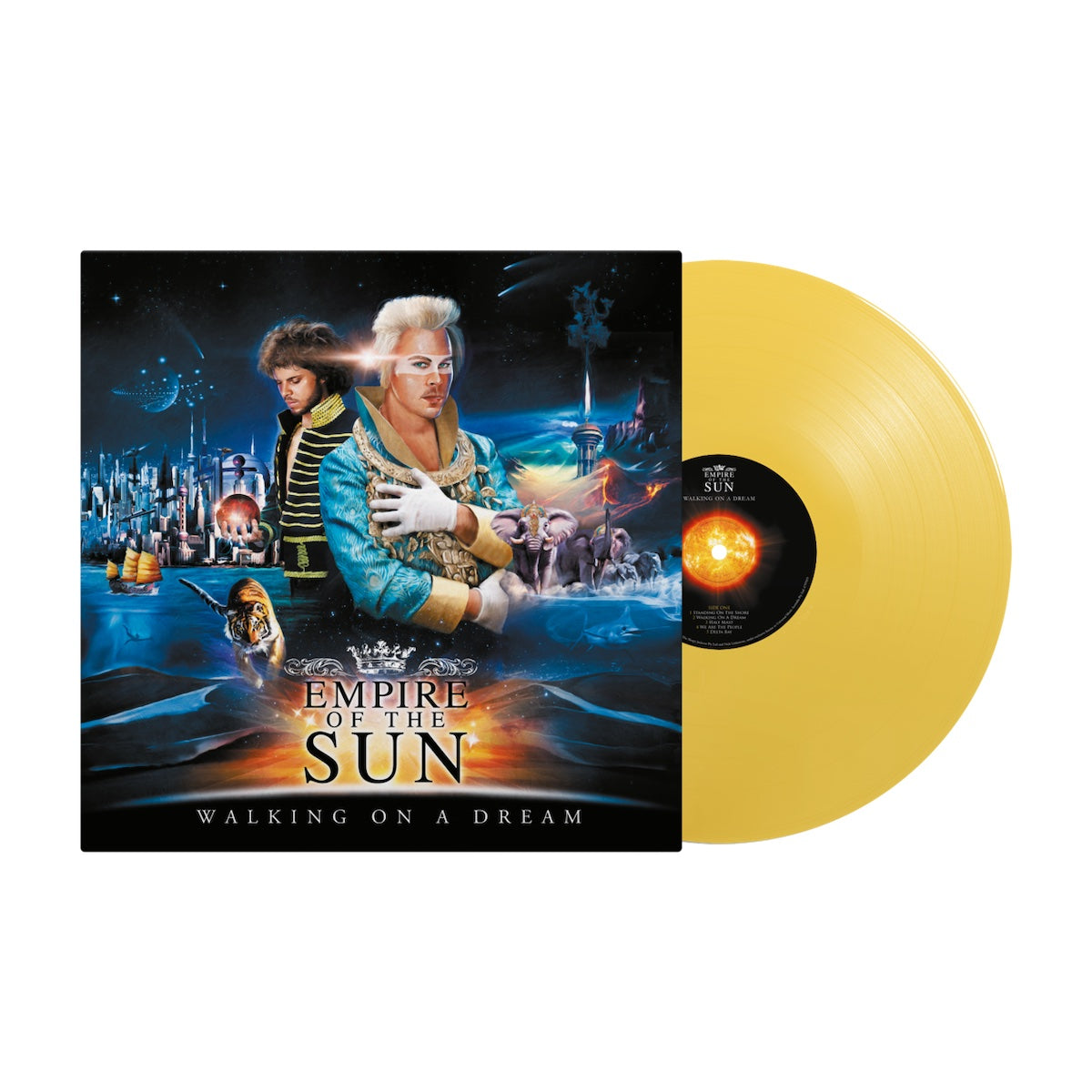 Walking On A Dream: Mustard Yellow Vinyl LP